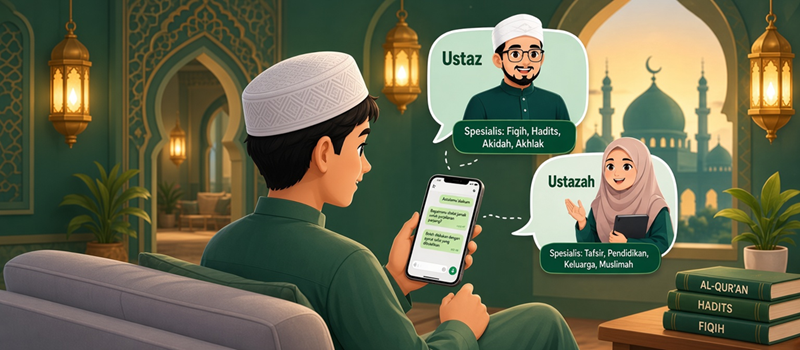 Ilustrasi Tanya Jawab Ust